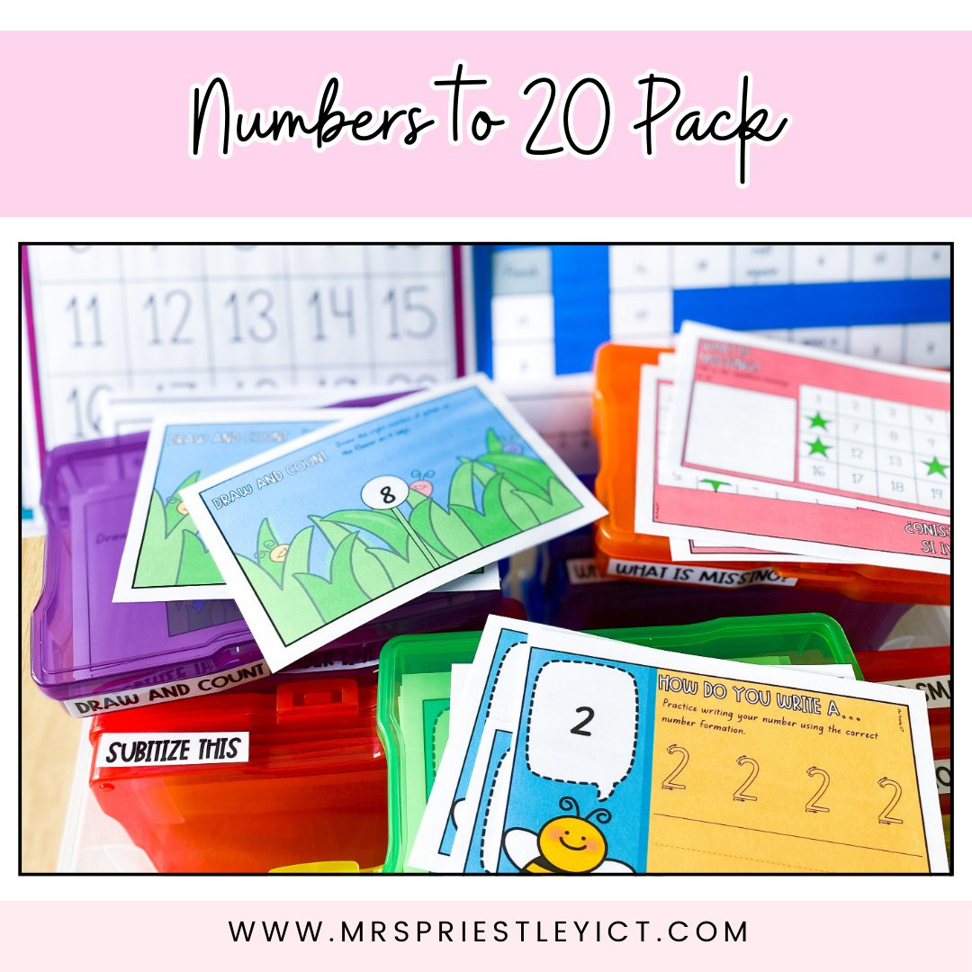 Numbers to 20 Pack