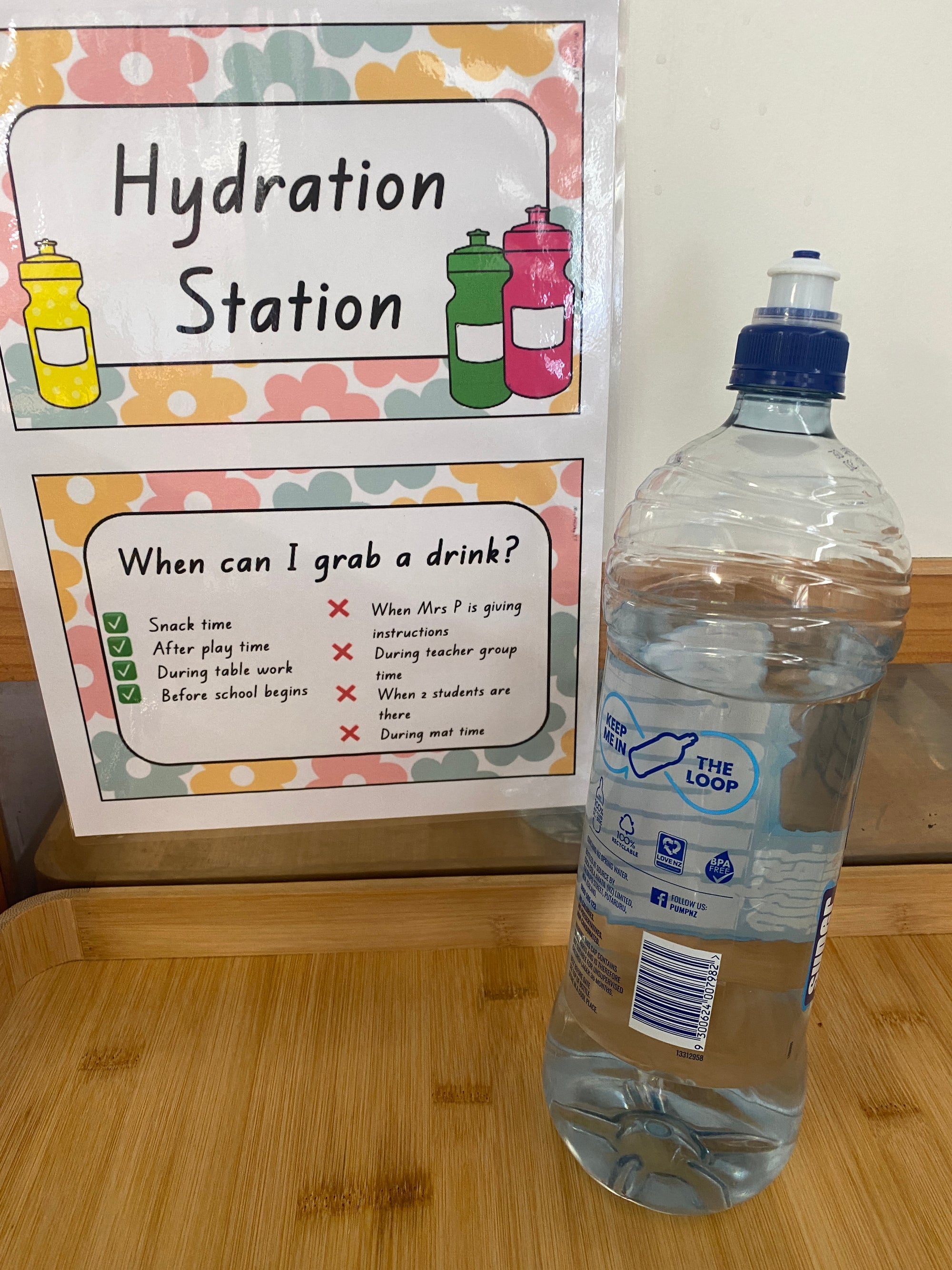 Hydration station freebie