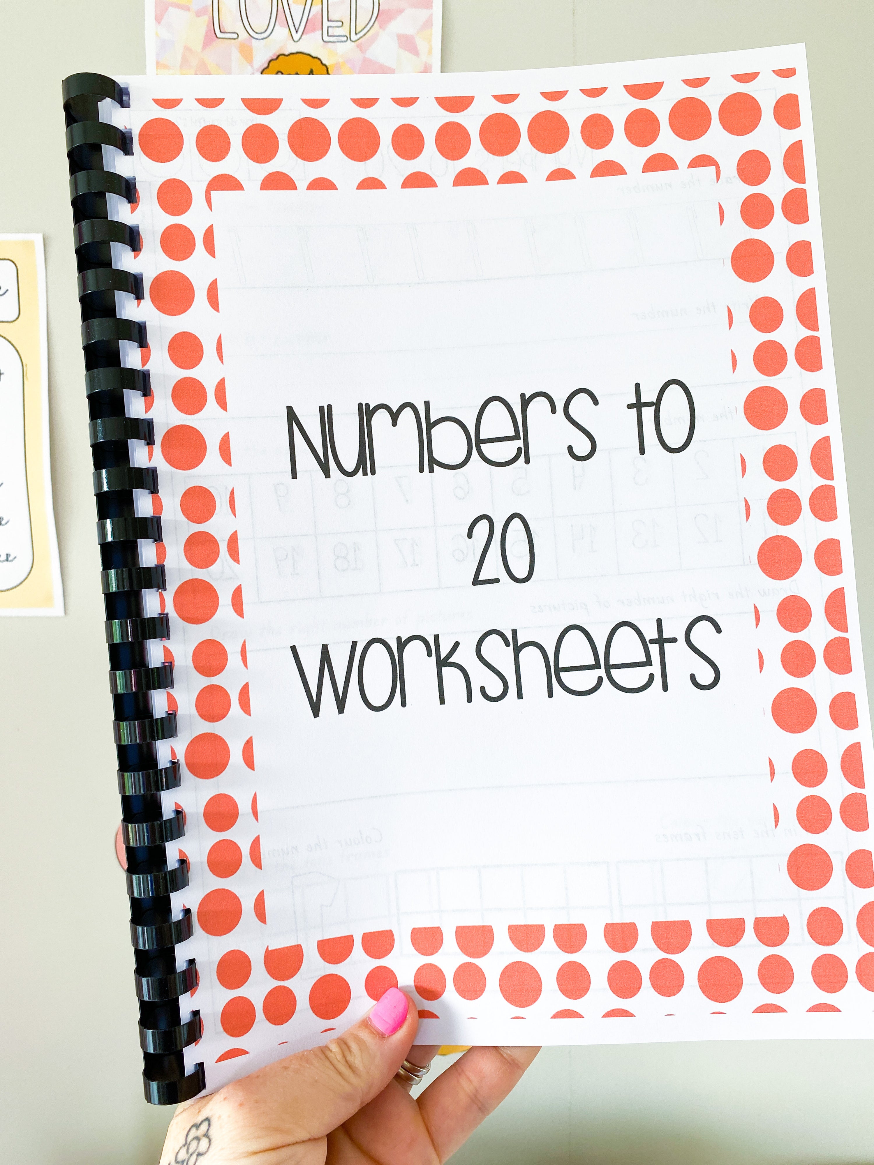 Numbers to 20 Worksheets