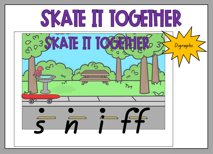 Skate it together slides (digraphs)