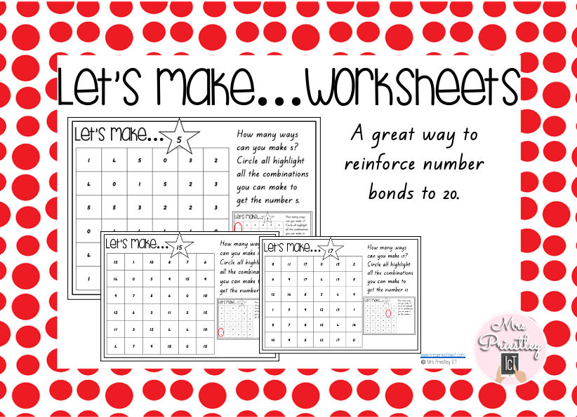 Let's make...worksheets