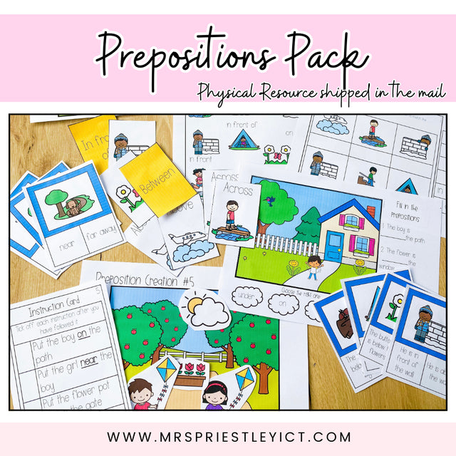 Prepositions Pack