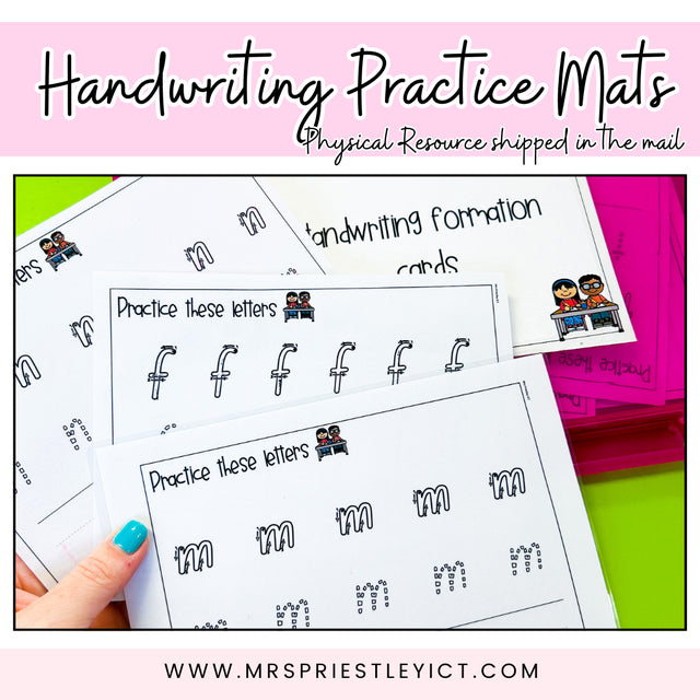 Handwriting Practice Mats