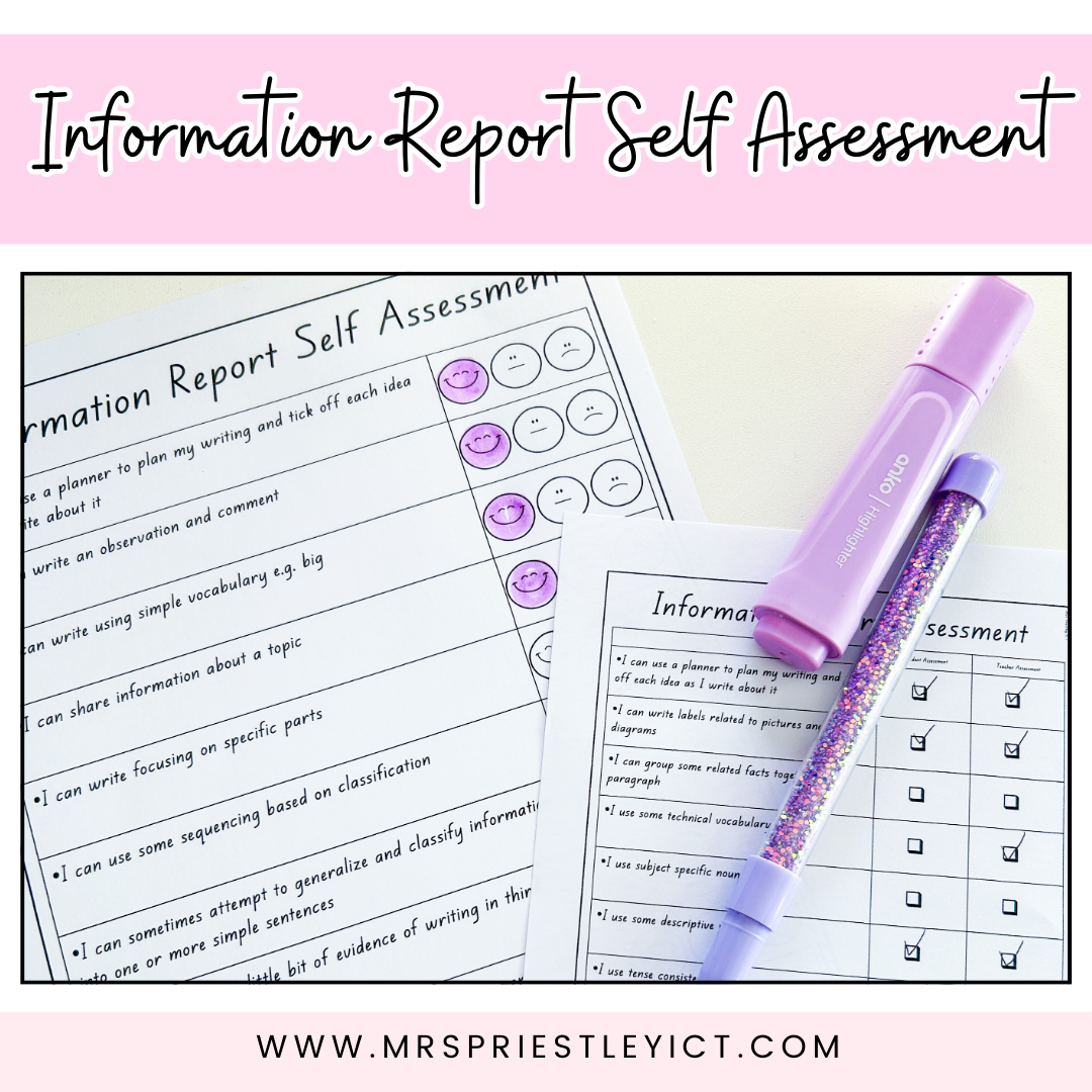 Information Report Assessments