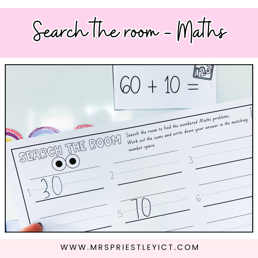 Search the room - Maths