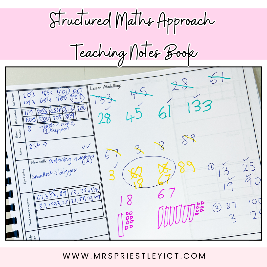 Structured Maths Approach Teaching Notes Book